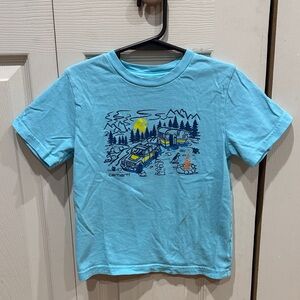 Carhartt Kids Blue Adventure Graphic Tee 4T
